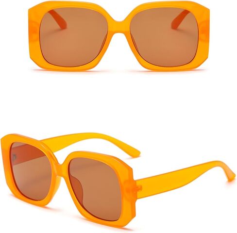 Large Frame Sunglasses Fashion Goggles Women Glasses Uv400 Goggles Fashion in Saudi Arabia