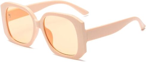 Large Frame Sunglasses Fashion Goggles Women Glasses Uv400 Goggles Fashion in Saudi Arabia