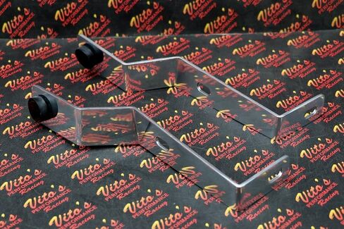 Vito's fits Yamaha Banshee rear fender braces stays - Supports back plastics in Saudi Arabia