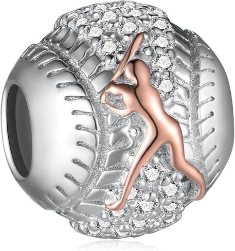 Volleyball Charm 925 Sterling Silver Volleyball Charms for Bracelets Volleyball Beads Sport Volleyball Jewelry Gifts for Women Team Players in Saudi Arabia