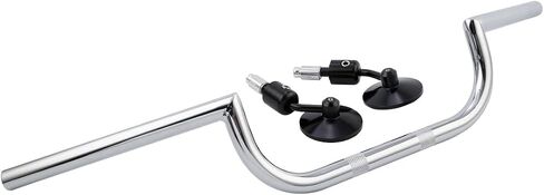 TCT-MOTORPARTS 7/8'' Cafe Racer Ace clubman Style Handlebar & Mirrors Fit For Cafe Racer Custom Cruiser Honda Yamaha Kawasaki Suzuki in Saudi Arabia