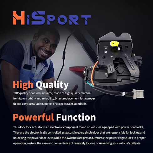 HiSport Rear Trunk Lid Latch Lock Tailgate Actuato 74851-S84-A01 74851-S84-A61 74851-S84-A21 Compatible with Honda Accord 1998 1999 2000 2001 2002 Sedan/Coupe in Saudi Arabia