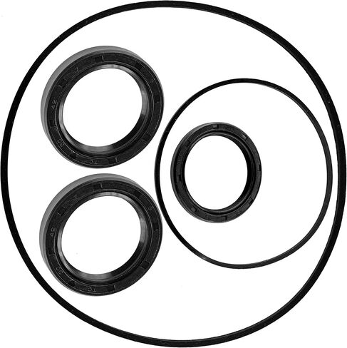 Caltric Front Differential Seals and O Ring Kit compatible with Polaris Ranger 800 4x4 EFI 2011 / Ranger 800 6x6 EFI 2011-2013 / Ranger 800 EFI MD 6X6 2013-2014 in Saudi Arabia