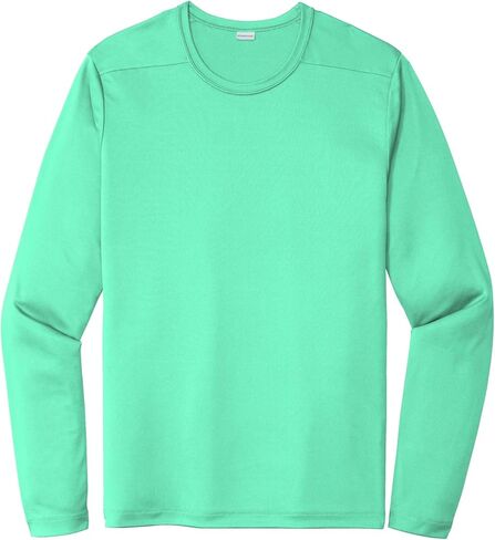 SPORT-TEK Unisex Posi-UV Pro Long Sleeve Tee | Workout T-Shirt for Men & Women, Gym Clothing for Spring & Summer Fashion in Saudi Arabia