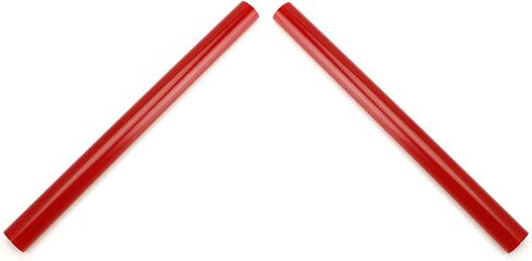 iJDMTOY Dual Sports Red Behind Kidney Grille V-Bar Decoration Cover Trims, Compatible With BMW 1 2 3 Series Z4 in Saudi Arabia