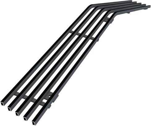 HD Ridez Premium Stainless Steel Black Horizontal Billet Front Grille Grill Insert Compatible with Chevy Camaro 1978-1981 Lower Bumper HDR-GRCC3155J in Saudi Arabia
