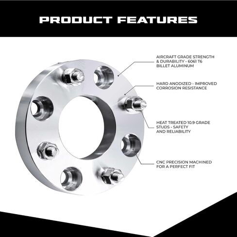 2 محولات عجلة 4x110 إلى 4x100 | سمك 1 بوصة | يناسب Mazda RX2 RX3 GLC Can-AM 500 Outlander 500 Rnegade 650 Outlander Kawasaki KLF220 Hub & Mount Wheels from 4 Lug Acura Integra BMW Honda Civic Scion in Saudi Arabia