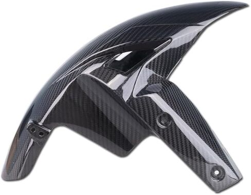 MC 100% 3K Real Carbon Fiber Front Fender Fit for Kawasaki Ninja 2019-2025 ZX6R ZX-6R 636 Glossy Twill Weave Motorcycle Bodykit Cowling Replacement Part in Saudi Arabia
