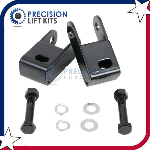 RockTrix Front Shock Extender Steel للاستخدام مع مجموعات رفع الرفع 1 بوصة - 3.5 بوصة - متوافق مع 2014+ دودج رام 2500 و2013+ دودج رام 3500 in Saudi Arabia