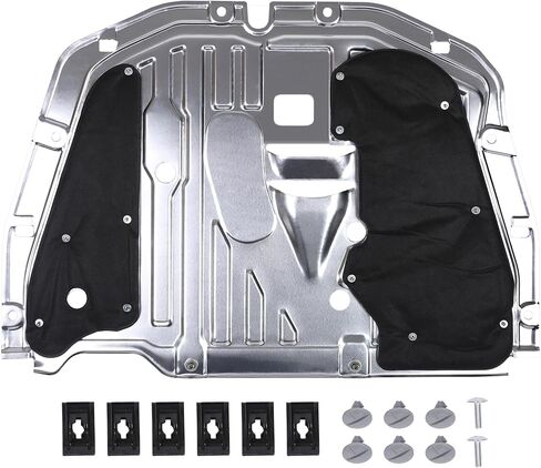 74114-T50-000 Engine Splash Guard Under Car Shield Cover Board Compatible with Honda Accord 2022 2023，Engine Splash Shield Guard Replaces 74114T50000 in Kuwait