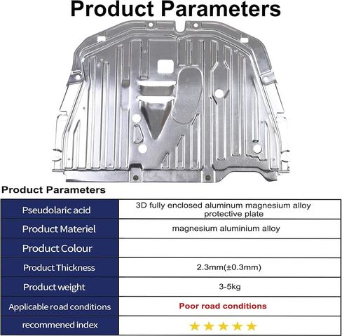 74114-T50-000 Engine Splash Guard Under Car Shield Cover Board Compatible with Honda Accord 2022 2023，Engine Splash Shield Guard Replaces 74114T50000 in Kuwait