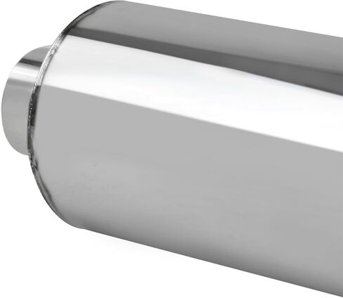 Spec-D Tuning Universal 4" Tip N1 Style كاتم صوت عادم من الفولاذ المقاوم للصدأ عالي التدفق in Kuwait
