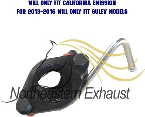 Exhaust Muffler Compatible for 2011-2016 Hyundai Elantra 1.8L | Stainless Steel | Northeastern Exhaust | Free Gaskets Included | Automotive Replacement Part | Direct-Fit in Saudi Arabia