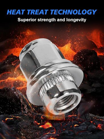 M12x1.5 Lug Nuts - 20pcs Wheel Lug Nuts Set Compatible with 95-22 Avalon, 97-24 Camry, 97-17 4Runner, 03-24 Corolla, 96-23 RAV4, 97-16 Tacoma, 13-22 RX350, Chrome Acorn Wheel Nuts in Saudi Arabia