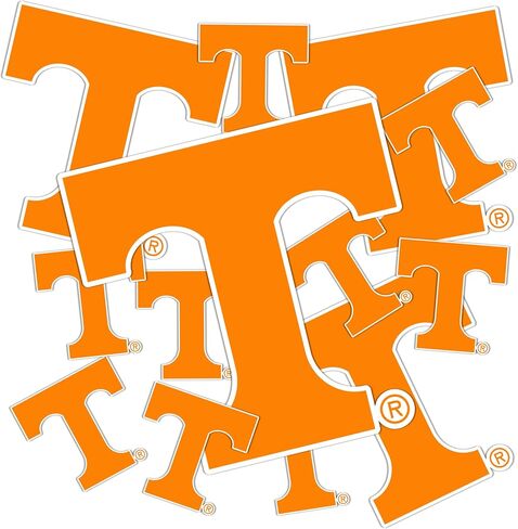 ملصقات جامعة ديزرت كاكتوس تينيسي UT Knoxville Volunteers Vols الفينيل الشارات الكمبيوتر المحمول زجاجة ماء سيارة القصاصات 11.46x8.9 ورقة T3 (النوع 3-5) in Saudi Arabia