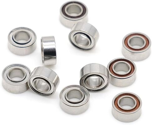2PCS High Speed SR144TIZWN8 3.175x6.35x2.78mm Handpiece Bearing Turbine Ceramic Laboratory Bearings SR144 in Saudi Arabia