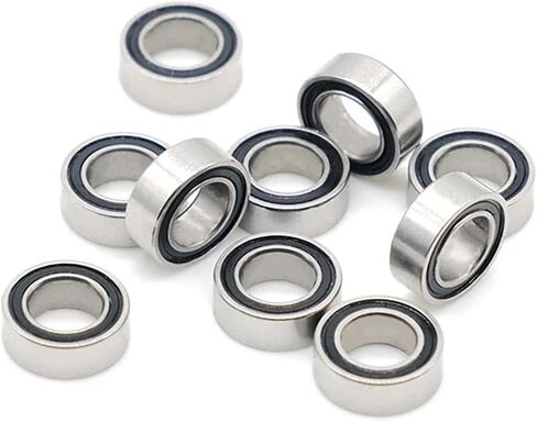 10PCS SMR74-2RS 4x7x2.5 mm Bearing ABEC-7 Stainless Steel Ball Bearings Shielded SMR74RS SMR74 2RS in Saudi Arabia
