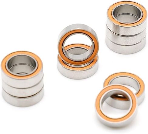10 قطعة SMR128-2RS 8x12x3.5 ملليمتر ABEC-7 الفولاذ المقاوم للصدأ الهجين محمل كروي سيراميك SMR128RS CB LD in Saudi Arabia