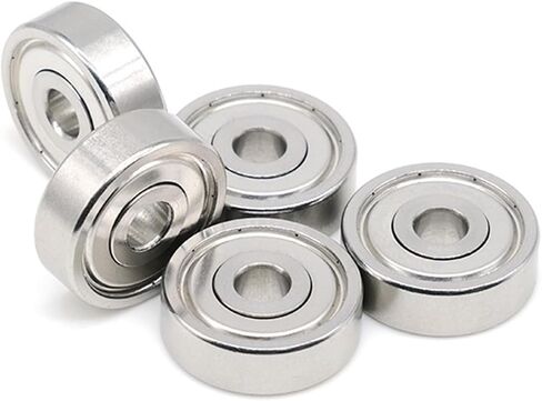 10 Pcs S635ZZ Bearing 5x19x6 mm ABEC-7 Grade S635ZZ SS 635 Z Stainless Steel Miniature S635 ZZ Ball Bearings in Saudi Arabia