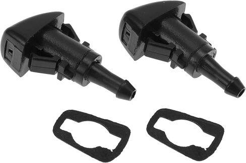 No.5165712AA Windshield Washer Nozzle for Jeep Compass 2011-2017Black Front Windshield Spray Nozzles Wiper Spray Washer Jet Plastic 2pcs in Saudi Arabia
