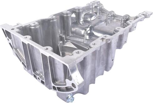 Engine Oil Pan with Drain Plug Replacement for Ford Expedition 2015-2017 Transit-150/250/350/350HD 2015-2020 Navigator #BR3Z6675B 264-323 GELUOXI in Saudi Arabia