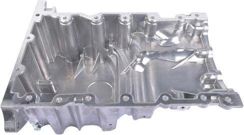 Engine Oil Pan with Drain Plug Replacement for Ford Expedition 2015-2017 Transit-150/250/350/350HD 2015-2020 Navigator #BR3Z6675B 264-323 GELUOXI in Saudi Arabia