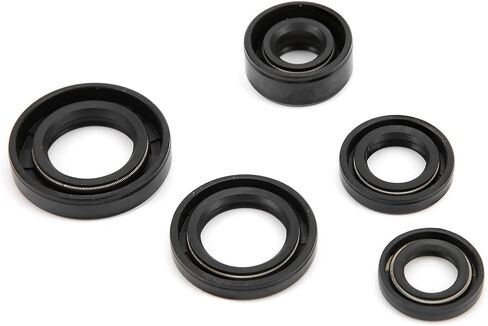 5pcs Engine Oil Seals, Engine Oil Seal Set Kit Accessory for Pit PRO Trail Quad Dirt Bike ATV in Saudi Arabia