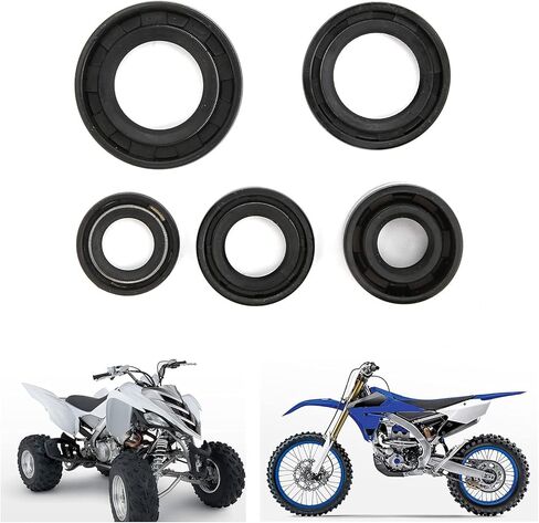 5pcs Engine Oil Seals, Engine Oil Seal Set Kit Accessory for Pit PRO Trail Quad Dirt Bike ATV in Saudi Arabia