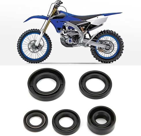 5pcs Engine Oil Seals, Engine Oil Seal Set Kit Accessory for Pit PRO Trail Quad Dirt Bike ATV in Saudi Arabia