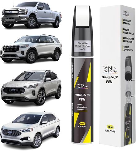 XNA Rapid Red Metallic Tinted Clearcoat(D4) for Ford Touch Up Paint, Car Scratch Remover for Nicks and Chips Repair, 2-In-1 Quick & Easy Fix Car Scratch Repair Kit with Exact Color-Matched in Kuwait
