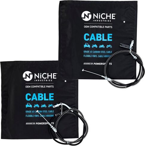 NICHE Push Pull Throttle Cable Set for Kawasaki Vulcan 88 700 750 1500 VN1500A VN1500B 54012-0052 54012-1319 in Saudi Arabia