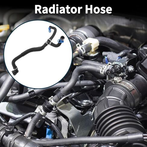 خرطوم المبرد خرطوم السخان أنبوب خرطوم مخرج المبرد رقم 23479341/22875326/23108539 لـ Buick Regal 2.0L 2014-2017 أنبوب مخرج الهواء الدافئ المطاطي باللون الأسود in Saudi Arabia