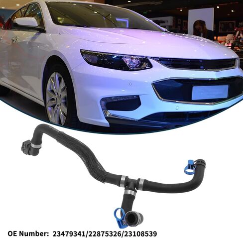 خرطوم المبرد خرطوم السخان أنبوب خرطوم مخرج المبرد رقم 23479341/22875326/23108539 لـ Buick Regal 2.0L 2014-2017 أنبوب مخرج الهواء الدافئ المطاطي باللون الأسود in Saudi Arabia