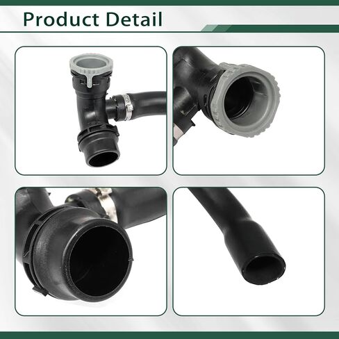 GXARTS Engine Radiator Cooling-Coolant Water Return Hose Pipe, Compatible with Volvo S60 S80 V70 XC60 XC70 XC90 2007-2013 Replace 30774513 in Saudi Arabia