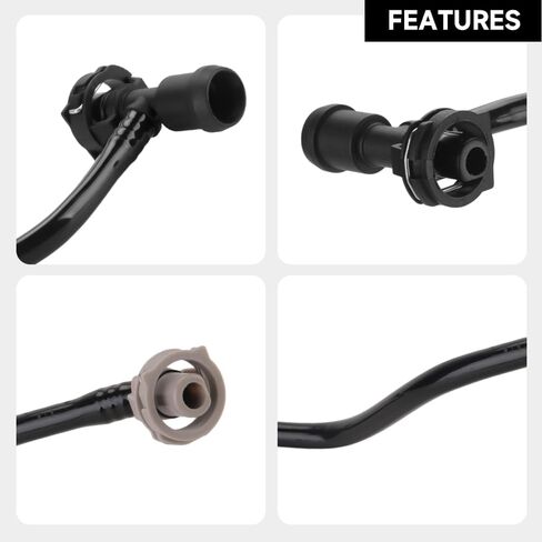 Coolant Radiator Reservoir Tank Overflow Hose - Compatible for Audi A4 allroad 2017 for Audi A4 2.0L 2017-2018 for Audi A5 2.0L Coupe/Convertible 2018 - Replace Part 8W0121081BL in Saudi Arabia