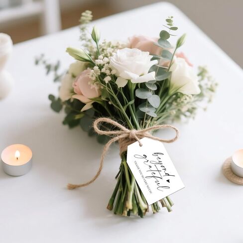 G2Plus شكرًا لك على علامات الهدايا ، إلى ما وراء العلامات الممتنة ، 50pcs ، شكرًا جزيلاً لك ، رقائق الذهب ، شكرًا لك على سلسلة لحفل الزفاف ، استحمام الطفل ، عيد ميلاد ، حفلات عطلة الخريف (3''x2 '') in Kuwait