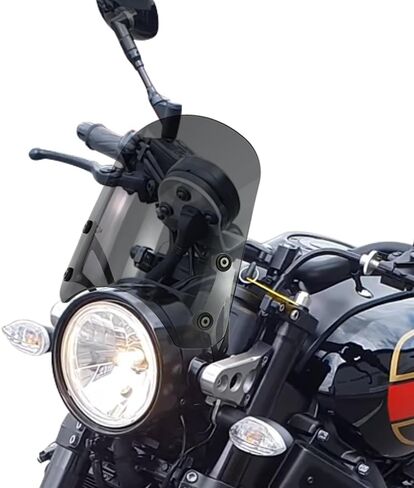 Xitomer Windshield Windscreen Compatible with XSR900 2016-2021 XSR900 Windshield with Mount Motorcycle Wind Deflector (Grey) in Saudi Arabia