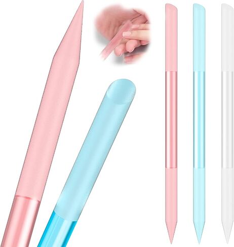 10Pcs Cat Eye Nail Magnet Set Cat Eye Magnet for Nails, Nail Magnets for Nail Art Cat Eye Nails 3D Strong Pen, Magnet Rod, Manicure Tool, Double Head Nail Magnet Rod for Making Cat Eye Nails in Kuwait