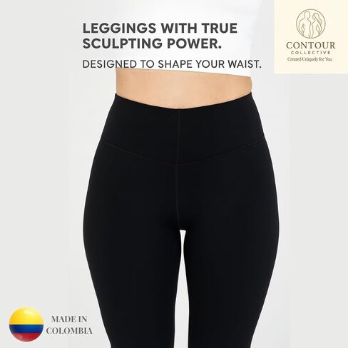 بنطال ضيق للسيدات من CC Leggins عالي الخصر - سروال يوجا للتحكم في رفع المؤخرة - سروال يوجا للتمرين بدون خياطة in Saudi Arabia