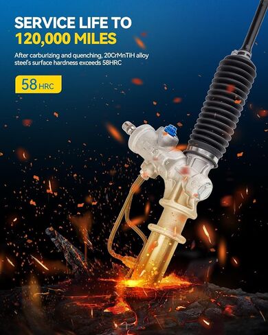استبدال حامل وترس التوجيه الهيدروليكي من PHILTOP لـ 1994-2002 Corolla، 1993-2002 Prizm، 1993 Corolla 1.8L 1.6L، استبدال رف التوجيه وترس 26-1963 in Saudi Arabia