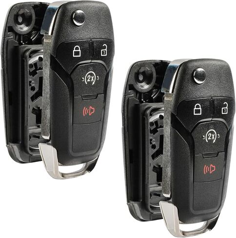 Replacement for 2015-2022 Ford F150 Bronco Ranger Raptor 4-Button Remote Start Key Fob Shell Case N5F-A08TDA 164-R8134 in Saudi Arabia