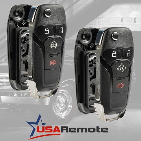 Replacement for 2015-2022 Ford F150 Bronco Ranger Raptor 4-Button Remote Start Key Fob Shell Case N5F-A08TDA 164-R8134 in Saudi Arabia