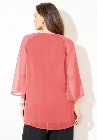 Catherines Women's Plus Size Dazzling Blouse in Saudi Arabia