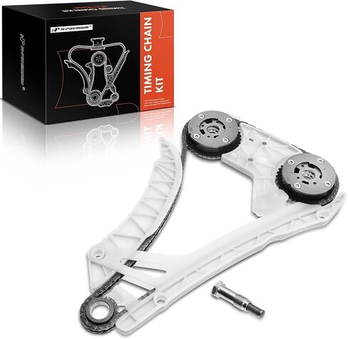 A-Premium Engine Timing Chain Kit W/Tensioner [fits DOHC, 4Cyl 2.0L, 6Cyl 3.0L] Compatible with BMW [2,3,4,5 Series F22 F23 F25 F30 F31 F33 F36 E84], 228i, 328i 12-16, 428i, 528i & X1, X3, X4, X5, Z4 in Saudi Arabia