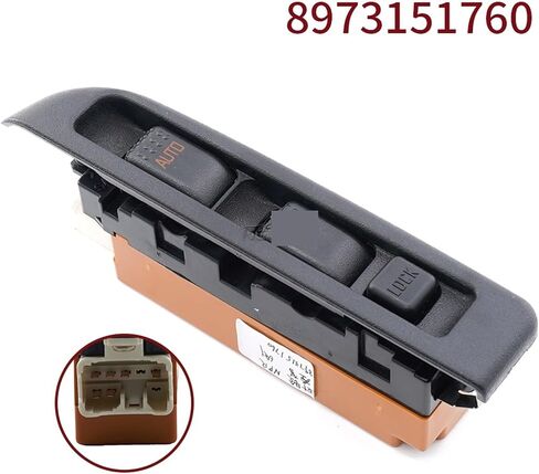 زر تبديل نافذة الطاقة 24V 8-97315185 897315185 8973151760 8973151840 897315178 قطع غيار السيارات 1 قطعة in Saudi Arabia