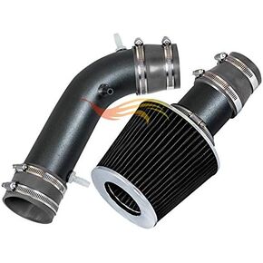 RW SERIES - MATTE BLACK PIPE GRAY - SHORT RAM INTAKE Compatible For 96-98 TOYOTA 4Runner 3.4L V6 / 95-98 T100 / Tacoma 3.4L V6 in Kuwait