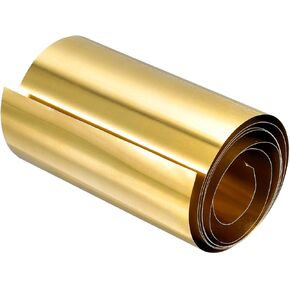 بكرة ورق نحاسية من uxcell، 2000 مم × 30 مم × 0.2 مم شريط نحاسي للحرف اليدوية والإصلاحات الكهربائية والتأريض in Kuwait