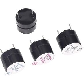 10pcs Split Type 12mm*9.5mm 12095 DC 3V 5V 12V Active Buzzer Magnetic Long Continous Beep Tone Alarm(12095 12V) in Saudi Arabia