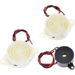 2PC/Lot 95DB Alarm High-Decibel 3-24V 12V Electronic Buzzer Beep Alarm Intermittent Continuous Beep SFM-27(SFM-27I) in Saudi Arabia