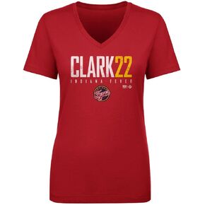 500 LEVEL Caitlin Clark Indiana Fever Women's V-Neck T-Shirt - Caitlin Clark Indiana Fever Elite in Saudi Arabia